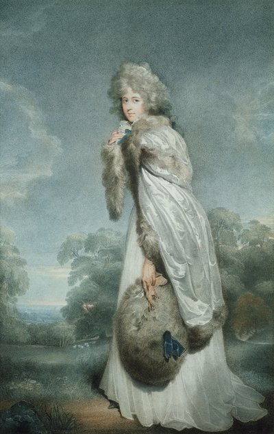 Miss Farren, engraved by Francesco Bartolozzi by Thomas Lawrence